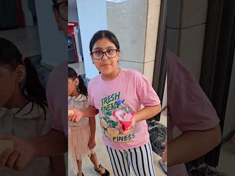 هيفي جربت ايس كريم الوافل 