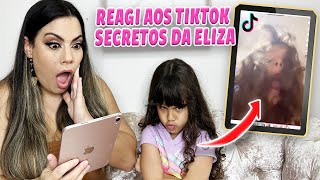 REVELANDO AOS TIKTOKS SECRETOS DA MINHA FILHA DE 5 ANOS * Chocada | Kathy Castricini