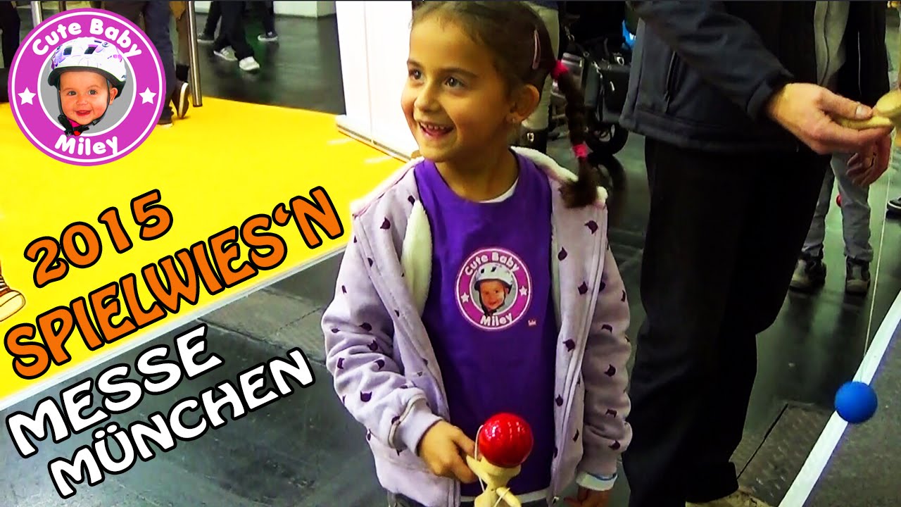 Wir besuchen die Spielwies'n Spiele Messe in München - Kanal für Kinder families for children