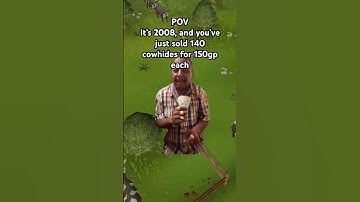 Printing money at Lumbridge cow fields 💰💰😂 #gaming #oldschoolrunescape #funny #osrs #runescape