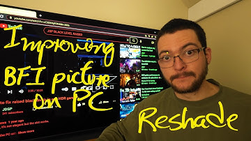 Reshade to improve OLED Motion Pro High visibility near black. Final settings in the description