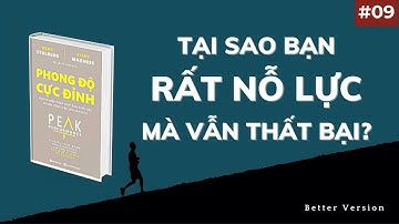 Why do you try so hard but still fail? | Peak Performance Book