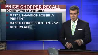 Price Chopper issues recall on baked goods