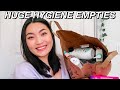 HYGIENE EMPTIES OF THE MONTH| SOOO MANY EMPTIES!!!