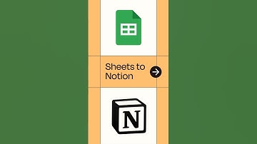 Data Sync Using Google Sheets and Notion!