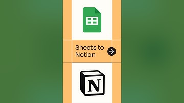 Data Sync Using Google Sheets and Notion!