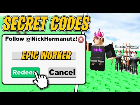 New Secret Update Codes In Building Simulator Roblox Youtube - secret owner codes in roblox building simulator