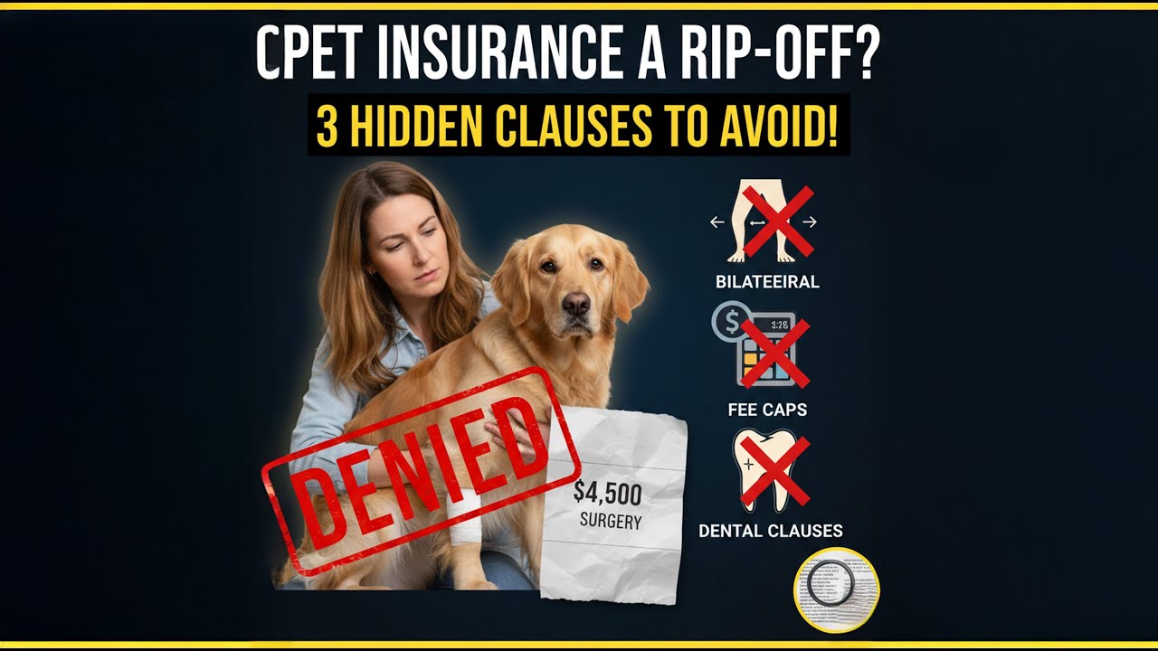 Is Your Pet Insurance a Rip-off? Look for These 3 Clauses - YouTube
