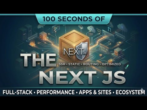 Next.js in 100 Seconds | SSR, SSG & Fullstack Explained