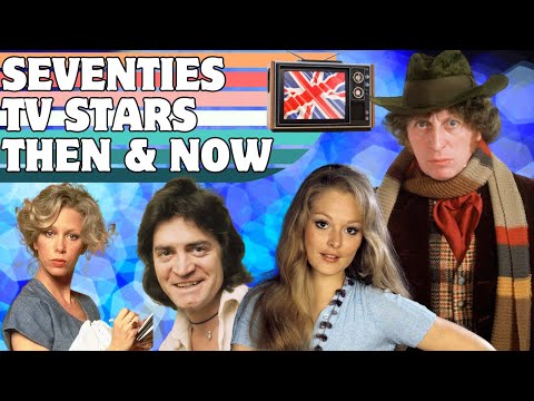 70s British TV Stars - Then & Now