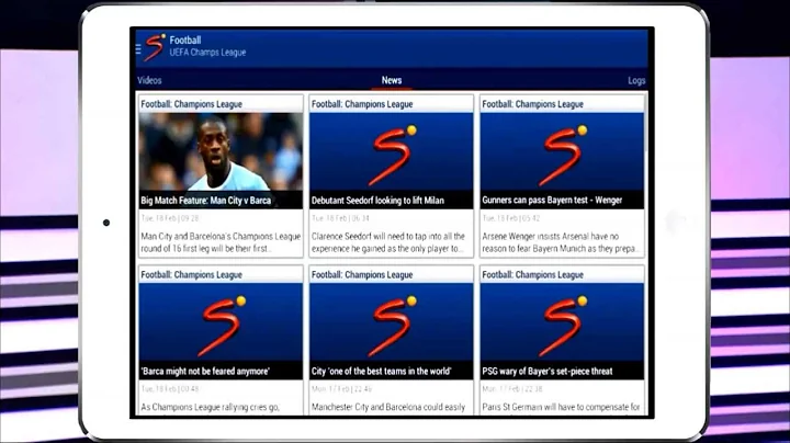 Watch Champions League on the SuperSport App