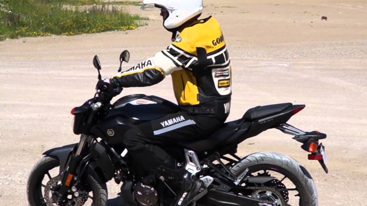 New Yamaha MT-07 skids into town