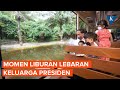 Momen Liburan Lebaran Presiden Jokowi Bersama Keluarga