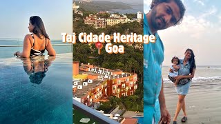 Taj Cidade Heritage Panaji Goa, Room Tour, Infinity Pool, Buffet, Resorts in Goa with private beach