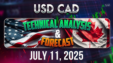 USDCAD Forecast and Technical Analysis for July 11, 2025
