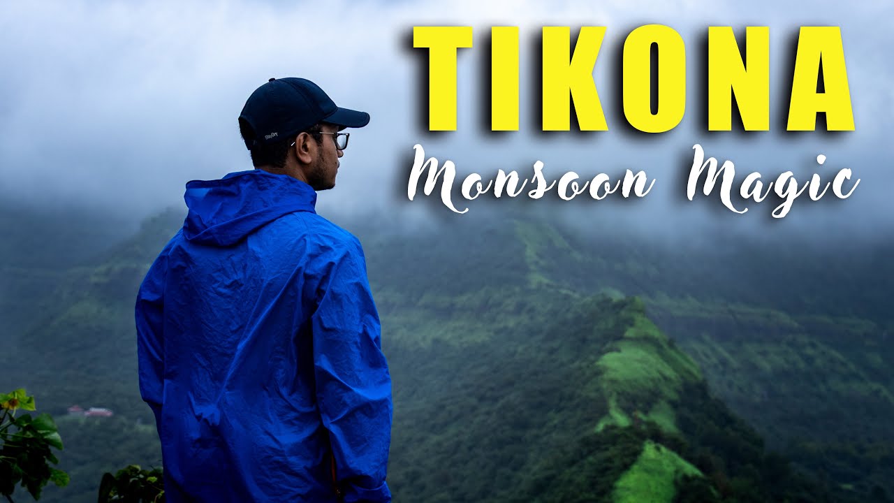 Exploring Tikona Fort in Monsoon || Weekend Hike near Mumbai & Pune || JeetKahanHai?