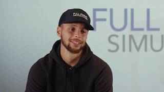 Steph Curry Talks About His Full Swing Simulator & Virtual Green