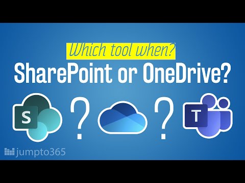 Which tool when for files: SharePoint, OneDrive, or Microsoft Teams