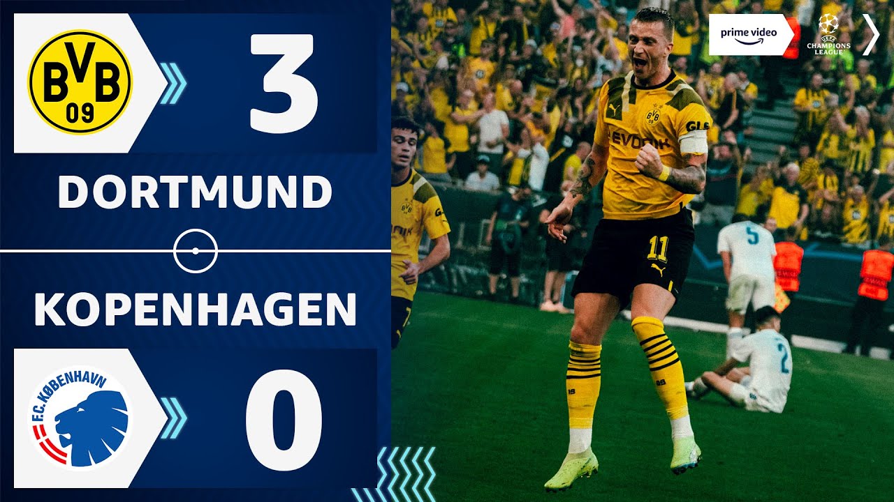 Marco, Rapha and Jude machens jut! Dortmund 30 Kopenhagen Highlights - Champions League