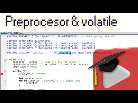 #5 Preprocessor and the "volatile" keyword in C