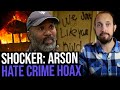 Hate crime hoax man burns down his own house  matt christiansen