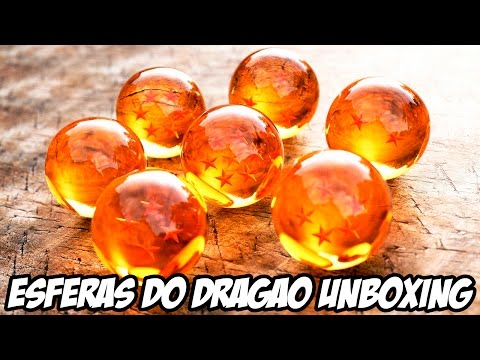 Unboxing Esferas do Dragão Tamanho Real - Dragon Ball Z Real Size. By:  ALIEXPRESS 