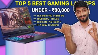 ?Top 5 Best Gaming Laptop Under 80K⚡November 2023 || Best Gaming Laptop Under 80k In 2023