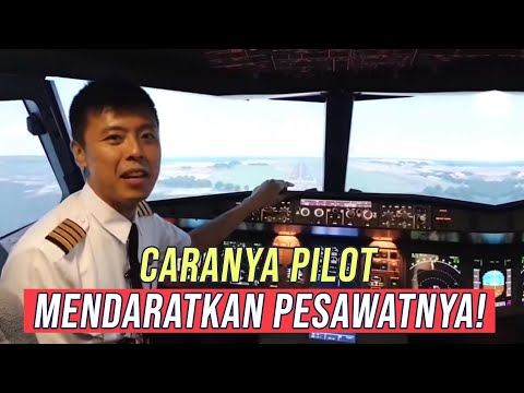 Video: Cara Mendaratkan Pesawat Di Tahun