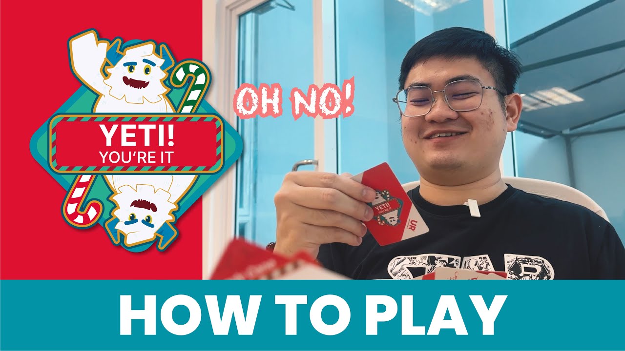 Yeti Slap Card Game Play Through 