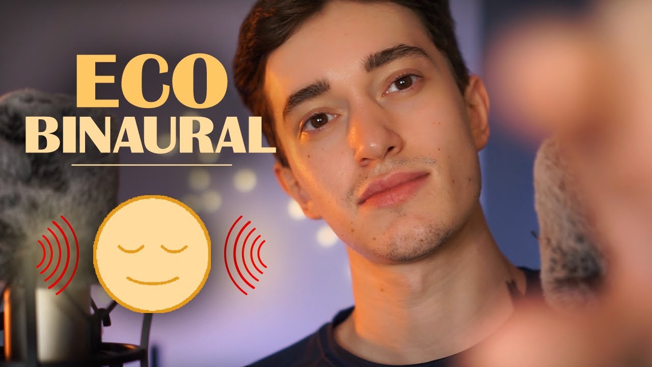 ASMR Binaural con ECO (Trigger Words, Mouth Sounds & Susurros Inaudibles) para Dormir en SEGUNDOS