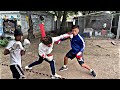 ProBoxer vs Three Different Fighter BOXING MATCH!!