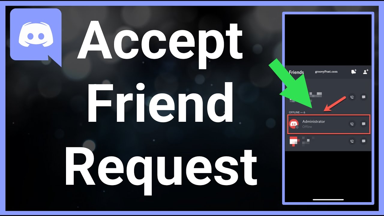 How To Accept Friend Request On Discord Mobile Youtube