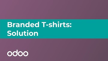 Branded T-shirts: Solution | Odoo Use Cases