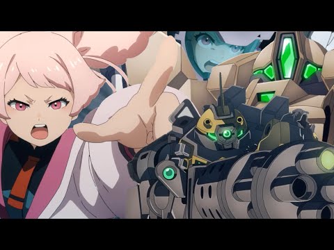 【MAD 機動戦士ガンダム 水星の魔女】~チュアチュリー・パンランチ~【月まで飛び跳ねて】