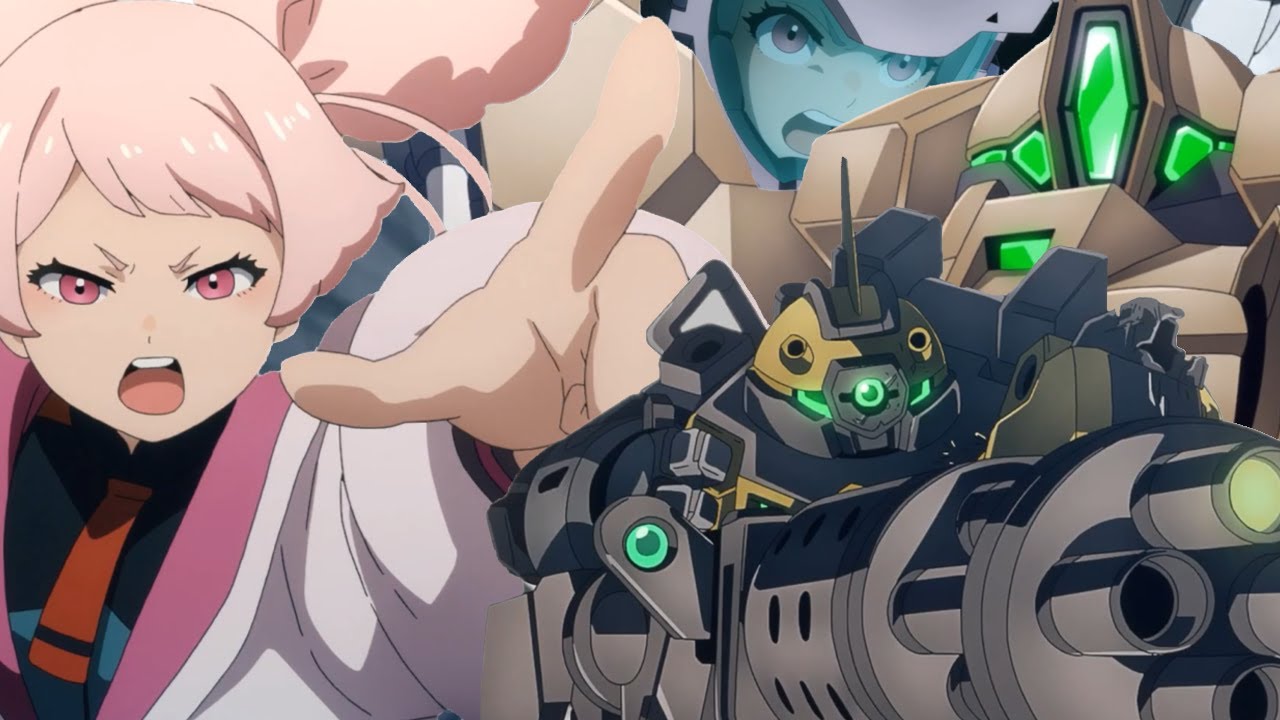 【MAD 機動戦士ガンダム 水星の魔女】~チュアチュリー・パンランチ~【月まで飛び跳ねて】