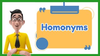 Homonyms (with Activity)