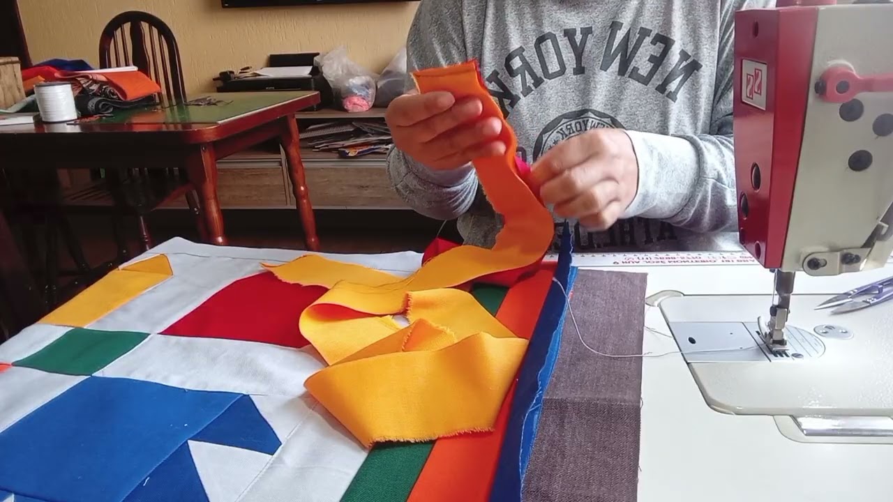 💫 Tapete com bloco de flores 🌷 Patchwork, lindo demais ❤😻🪡🧵