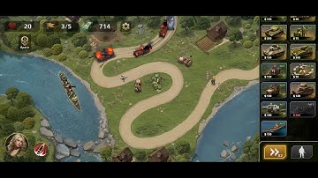 Level 38 #Easy WWll Defense: RTS Army TD game (mobile)#shorts #gameplay