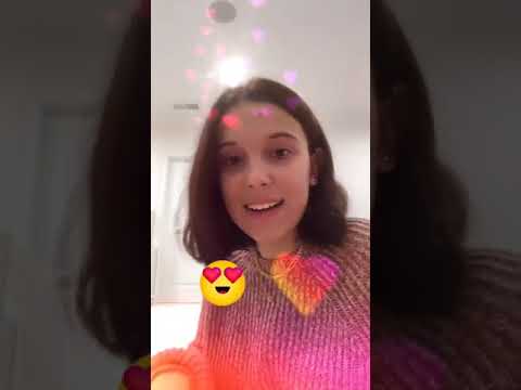 Millie Bobby Brown Instagram Livestream 11 14 2018 Youtube