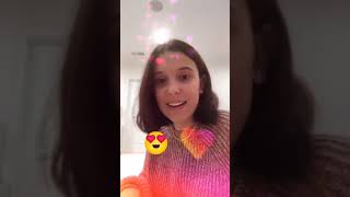 Millie Bobby Brown - Instagram Livestream 11-14-2018