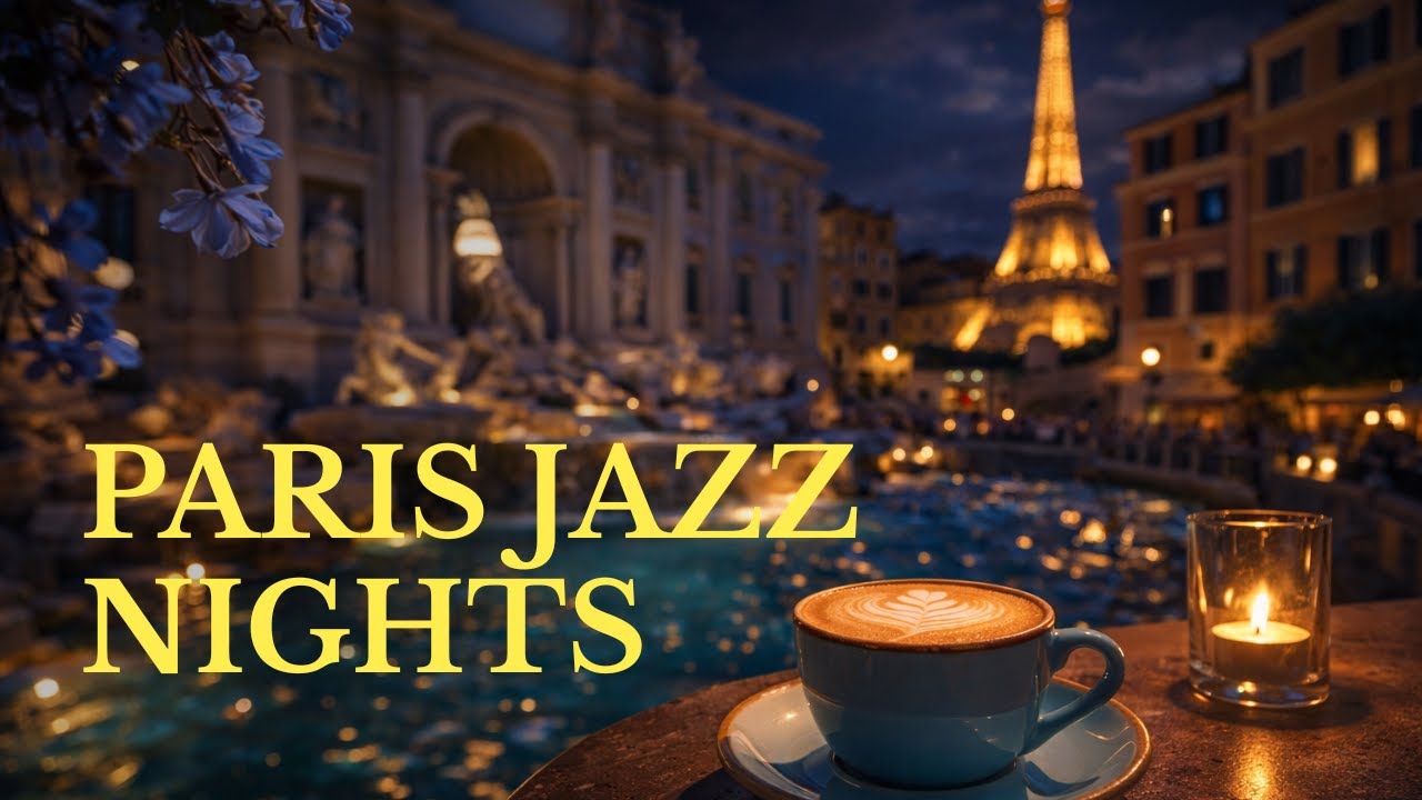 Paris Jazz Nights 🎷 Smooth Jazz Live for Romantic Evenings