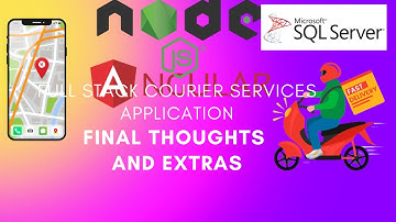 FULL STACK COURIER SERVICES APPLICATION ( ANGULAR NODE JS | TYPESCRIPT AND MSSQL | BACKEND) | EXTRAS