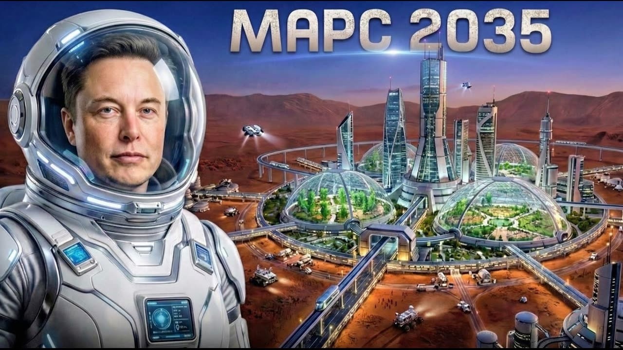 Как Илон Маск построит город на Марсе 🚀: Внутри главного плана выживания SpaceX