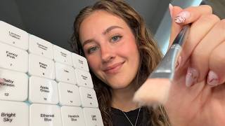 ASMR Doing Your Makeup with the Crunchiest Palette 🎨 Soft Brushes & Personal Attention screenshot 2