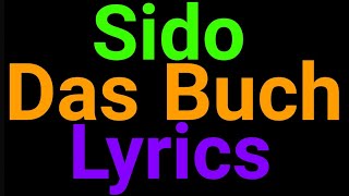 Sido | Das Buch | Lyrics