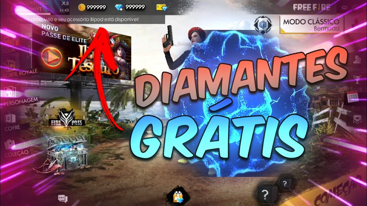 Hack Para Ganhar Diamantes Grátis No Free Fire Tutorials