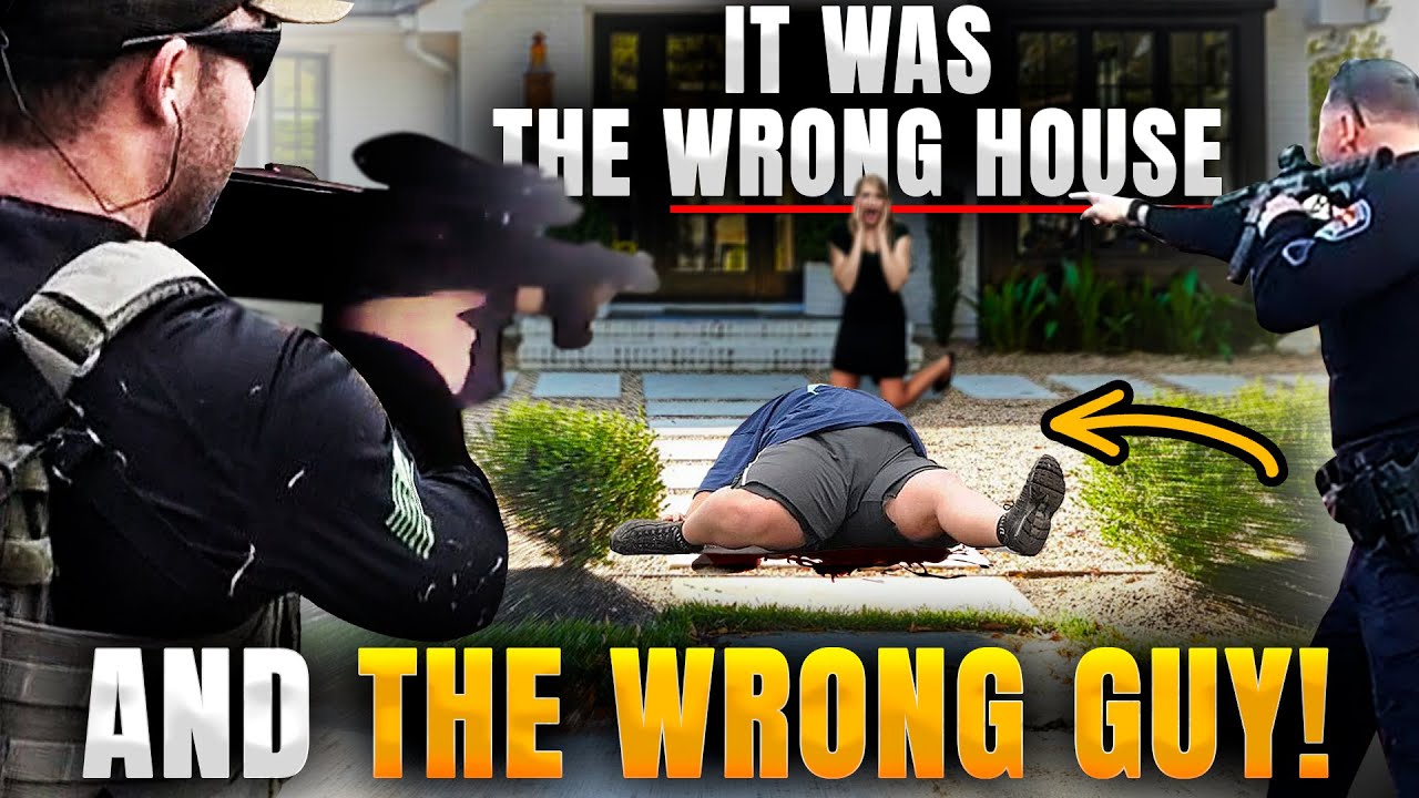 CRAZY COPS came to THE WRONG ADDRESS and THIS HAPPENED... EPIC UNLAWFUL ARREST and ID REFUSAL!