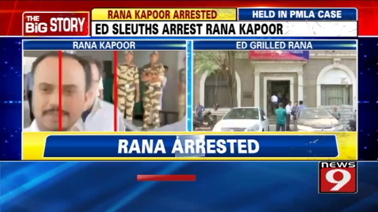 ED sleuths arrest Yes Bank founder Rana Kapoor