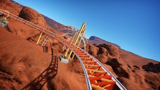 INSANE Western Mine Coaster POV -  Planet Coaster