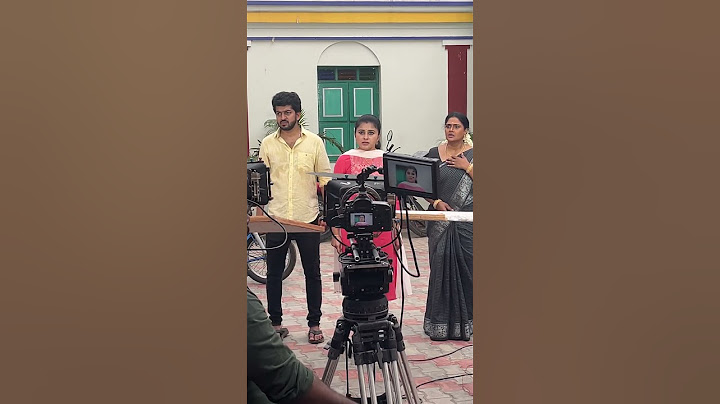Raji | Pandian Stores 2 - Behind the scenes